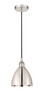 Bristol - 1 Light - 8 inch - Polished Nickel - Cord hung - Mini Pendant (616-1P-PN-MBD-75-PN)