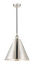 Berkshire - 1 Light - 16 inch - Polished Nickel - Cord hung - Mini Pendant (616-1P-PN-MBC-16-PN-LED)