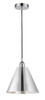 Berkshire - 1 Light - 12 inch - Polished Chrome - Cord hung - Mini Pendant (616-1P-PC-MBC-12-PC-LED)