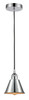 Smithfield - 1 Light - 7 inch - Polished Chrome - Cord hung - Mini Pendant (616-1P-PC-M8)