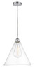 Berkshire - 1 Light - 16 inch - Polished Chrome - Cord hung - Pendant (616-1P-PC-GBC-162-LED)