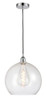 Athens - 1 Light - 14 inch - Polished Chrome - Cord hung - Pendant (616-1P-PC-G124-14-LED)