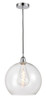 Athens - 1 Light - 14 inch - Polished Chrome - Cord hung - Pendant (616-1P-PC-G122-14-LED)