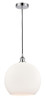 Athens - 1 Light - 14 inch - Polished Chrome - Cord hung - Pendant (616-1P-PC-G121-14)