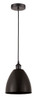Bristol - 1 Light - 9 inch - Oil Rubbed Bronze - Cord hung - Mini Pendant (616-1P-OB-MBD-9-OB)