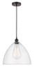 Bristol - 1 Light - 16 inch - Oil Rubbed Bronze - Cord hung - Pendant (616-1P-OB-GBD-164)