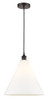Berkshire - 1 Light - 16 inch - Oil Rubbed Bronze - Cord hung - Pendant (616-1P-OB-GBC-161)
