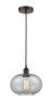 Gorham - 1 Light - 10 inch - Oil Rubbed Bronze - Cord hung - Mini Pendant (616-1P-OB-G247)
