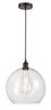 Athens - 1 Light - 14 inch - Oil Rubbed Bronze - Cord hung - Pendant (616-1P-OB-G122-14-LED)