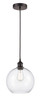 Athens - 1 Light - 10 inch - Oil Rubbed Bronze - Cord hung - Mini Pendant (616-1P-OB-G122-10)