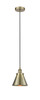 Appalachian - 1 Light - 8 inch - Antique Brass - Mini Pendant (616-1PH-AB-M13-AB)