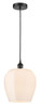 Norfolk - 1 Light - 12 inch - Matte Black - Cord hung - Mini Pendant (616-1P-BK-G461-12)