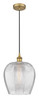 Norfolk - 1 Light - 12 inch - Brushed Brass - Cord hung - Mini Pendant (616-1P-BB-G462-12)