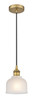 Dayton - 1 Light - 6 inch - Brushed Brass - Cord hung - Mini Pendant (616-1P-BB-G411)