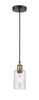Clymer - 1 Light - 4 inch - Black Antique Brass - Cord hung - Mini Pendant (616-1P-BAB-G804)