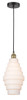 Cascade - 1 Light - 8 inch - Black Antique Brass - Cord hung - Mini Pendant (616-1P-BAB-G671-8)