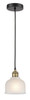 Dayton - 1 Light - 6 inch - Black Antique Brass - Cord hung - Mini Pendant (616-1P-BAB-G411)