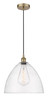 Bristol - 1 Light - 16 inch - Antique Brass - Cord hung - Pendant (616-1P-AB-GBD-164)