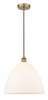 Bristol - 1 Light - 16 inch - Antique Brass - Cord hung - Pendant (616-1P-AB-GBD-161-LED)