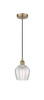 Norfolk - 1 Light - 6 inch - Antique Brass - Cord hung - Mini Pendant (616-1P-AB-G462-6)
