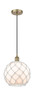 Edison - 1 Light - 10 inch - Antique Brass - Mini Pendant (616-1P-AB-G121-10RW)