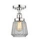 Chatham - 1 Light - 7 inch - Polished Chrome - Semi-Flush Mount (616-1F-PC-G142)