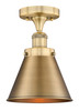 Appalachian - 1 Light - 8 inch - Brushed Brass - Semi-Flush Mount (616-1F-BB-M13-BB)