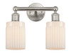 Hadley - 2 Light - 14 inch - Brushed Satin Nickel - Bath Vanity Light (616-2W-SN-G341)