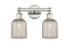 Bridal Veil - 2 Light - 14 inch - Polished Nickel - Bath Vanity Light (616-2W-PN-G559-5ME)