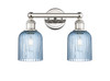 Bridal Veil - 2 Light - 14 inch - Polished Nickel - Bath Vanity Light (616-2W-PN-G559-5BL)