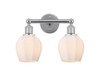 Norfolk - 2 Light - 15 inch - Polished Chrome - Bath Vanity Light (616-2W-PC-G461-6)