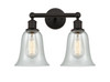 Hanover - 2 Light - 15 inch - Oil Rubbed Bronze - Bath Vanity Light (616-2W-OB-G2812)