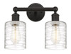 Cobbleskill - 2 Light - 14 inch - Oil Rubbed Bronze - Bath Vanity Light (616-2W-OB-G1113)