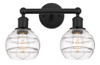Rochester - 2 Light - 15 inch - Matte Black - Bath Vanity Light (616-2W-BK-G556-6CL)