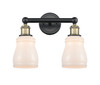 Ellery - 2 Light - 14 inch - Black Antique Brass - Bath Vanity Light (616-2W-BAB-G391)