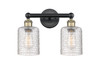 Cobbleskill - 2 Light - 14 inch - Black Antique Brass - Bath Vanity Light (616-2W-BAB-G112C-5CL)