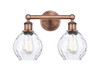 Waverly - 2 Light - 15 inch - Antique Copper - Bath Vanity Light (616-2W-AC-G362)