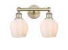 Norfolk - 2 Light - 15 inch - Antique Brass - Bath Vanity Light (616-2W-AB-G461-6)