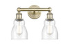Ellery - 2 Light - 14 inch - Antique Brass - Bath Vanity Light (616-2W-AB-G394)
