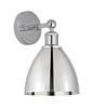 Bristol - 1 Light - 8 inch - Polished Chrome - Sconce (616-1W-PC-MBD-75-PC)