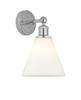 Berkshire - 1 Light - 8 inch - Polished Chrome - Sconce (616-1W-PC-GBC-81)