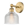 Dayton - 1 Light - 6 inch - Brushed Brass - Sconce (616-1W-BB-G412)