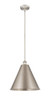 Berkshire - 1 Light - 16 inch - Brushed Satin Nickel - Cord hung - Mini Pendant (616-1S-SN-MBC-16-SN-LED)