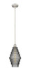 Cascade - 1 Light - 8 inch - Brushed Satin Nickel - Cord hung - Mini Pendant (616-1S-SN-G673-8-LED)