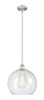 Athens - 1 Light - 14 inch - Brushed Satin Nickel - Cord hung - Pendant (616-1S-SN-G124-14-LED)