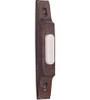 Surface Mount Thin Profile LED Lighted Push Button in Rustic Brick (BS3-RB)