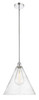 Berkshire - 1 Light - 16 inch - Polished Chrome - Cord hung - Pendant (616-1S-PC-GBC-164-LED)