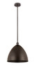 Bristol - 1 Light - 16 inch - Oil Rubbed Bronze - Cord hung - Mini Pendant (616-1S-OB-MBD-16-OB-LED)