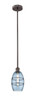 Vaz - 1 Light - 6 inch - Oil Rubbed Bronze - Cord hung - Mini Pendant (616-1S-OB-G557-6BL)
