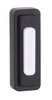 Surface Mount LED Lighted Push Button, Tiered in Flat Black (PB5002-FB)